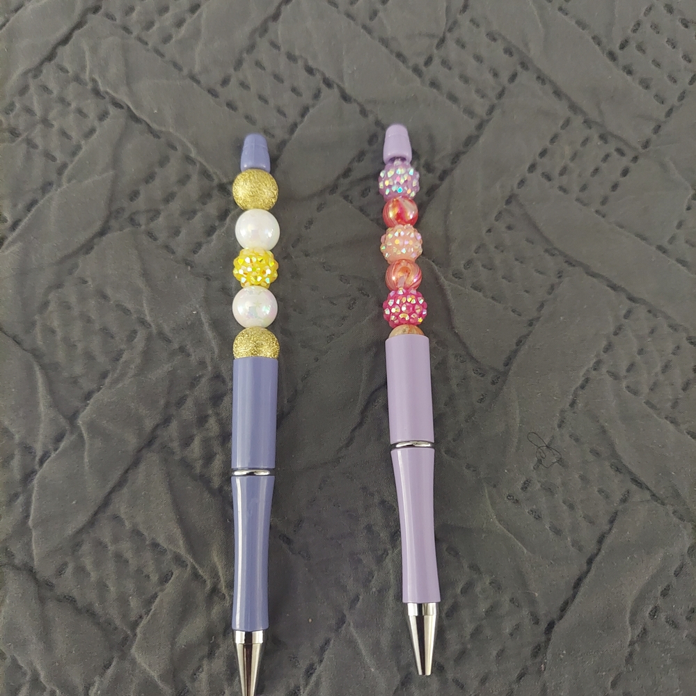 Beaded Ballpoint Pens Set